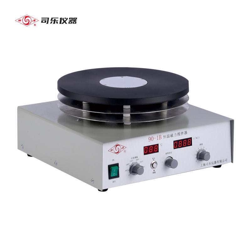 上海司乐大功率数显恒温磁力搅拌器90-1B