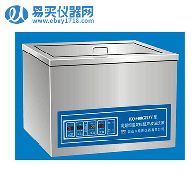 昆山舒美高频恒温超声波清洗器KQ-600GTDV